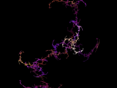 digital fractalの写真素材