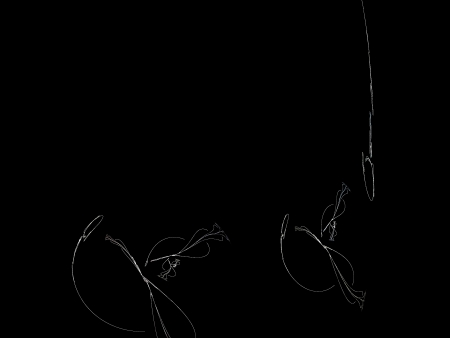 digital fractalの写真素材