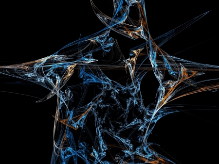 digital fractalの写真素材