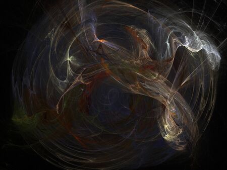 digital fractalの写真素材