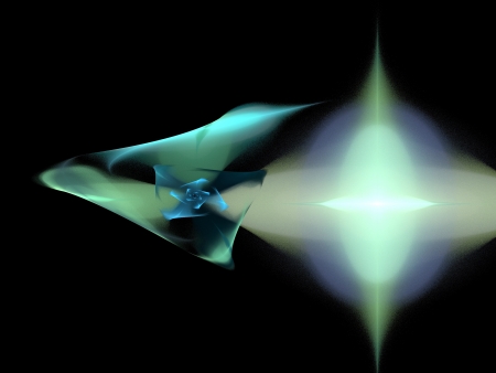 digital fractalの写真素材