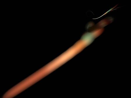 digital fractalの写真素材