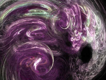 digital fractalの写真素材