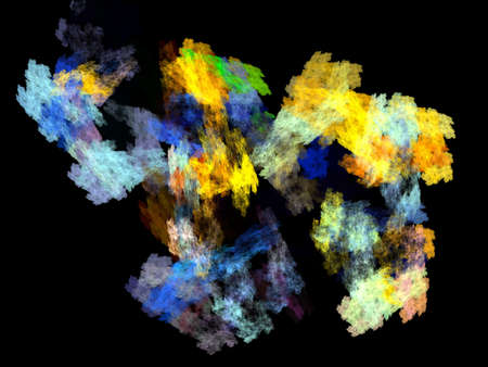 digital fractalの写真素材