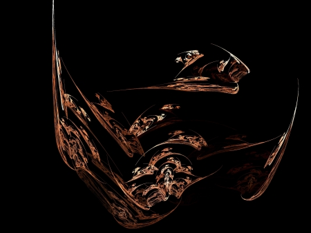 digital fractalの写真素材