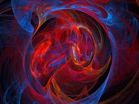 digital fractalの写真素材