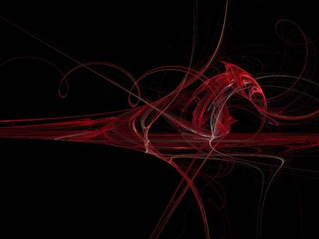 digital fractalの写真素材