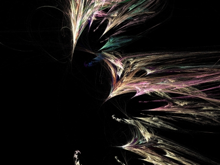 digital fractalの写真素材