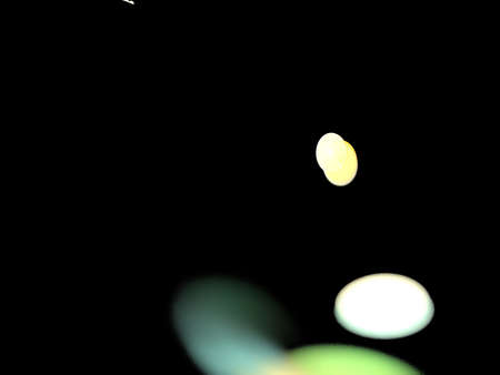 Digital Fractal on Blackの写真素材