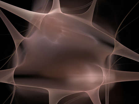Digital Fractal on Black