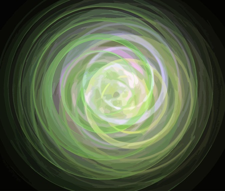 Vector Illustration of digital fractalのイラスト素材