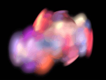 Illustration of digital fractalのイラスト素材