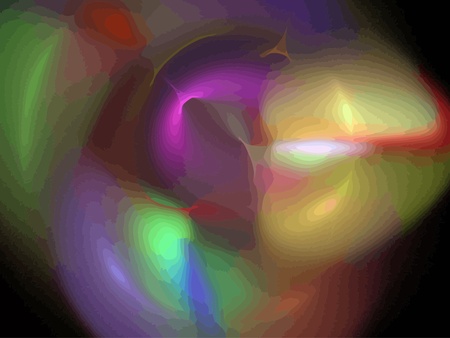 Illustration of digital fractalのイラスト素材