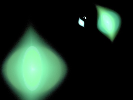 Digital Fractal on Blackの写真素材