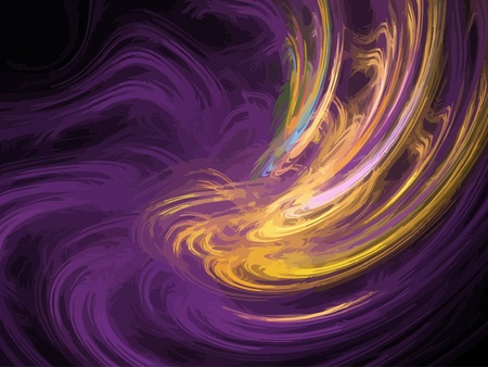 Illustration of digital fractalのイラスト素材