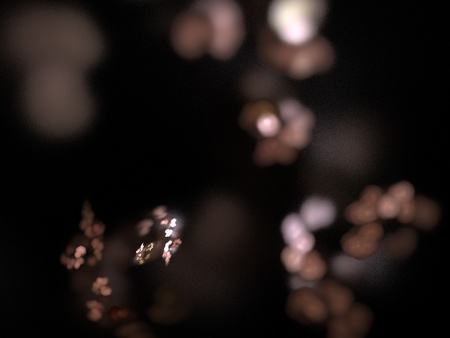 Digital Fractal on Blackの写真素材