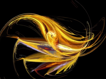 Illustration of digital fractalのイラスト素材