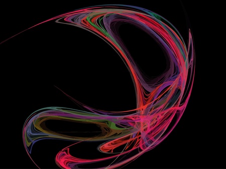 Illustration of digital fractalのイラスト素材