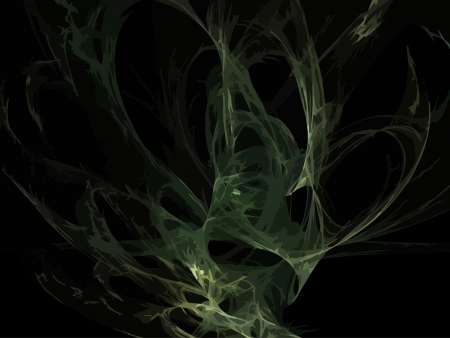 Illustration of digital fractalのイラスト素材