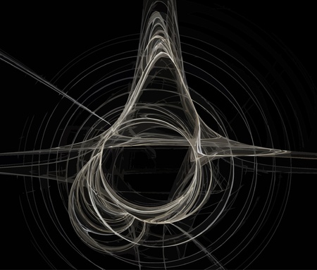 Illustration of digital fractalのイラスト素材