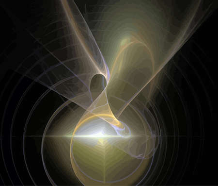 Illustration of digital fractalのイラスト素材