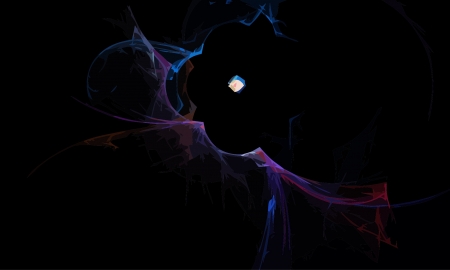 Vector Illustration of digital fractalのイラスト素材