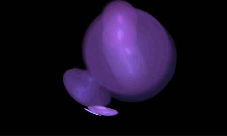 Vector Illustration of digital fractalのイラスト素材