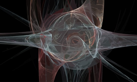 Illustration of digital fractalのイラスト素材