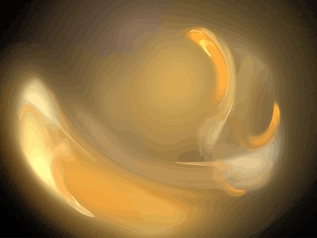 Vector Illustration of digital fractalのイラスト素材