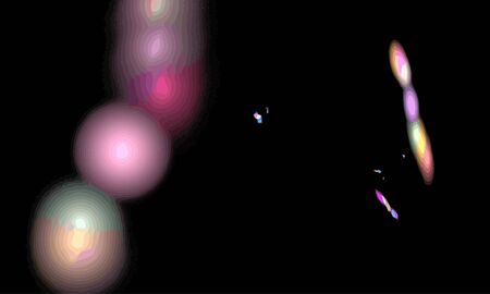 Vector Illustration of digital fractalのイラスト素材