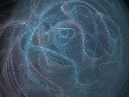 Vector Illustration of digital fractalのイラスト素材