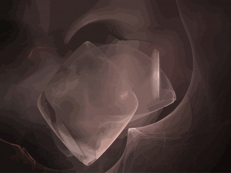 Vector Illustration of digital fractalのイラスト素材