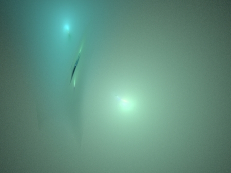Digital Fractal on Blackの写真素材