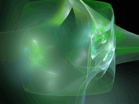 Vector Illustration of digital fractalのイラスト素材