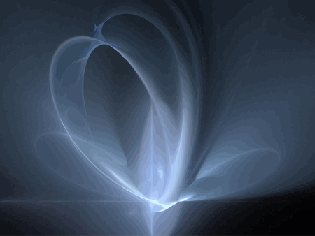 Vector Illustration of digital fractalのイラスト素材