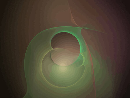 Illustration of digital fractalのイラスト素材