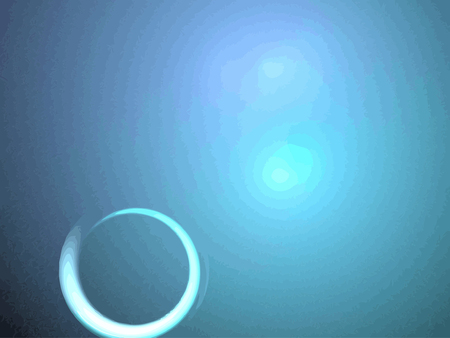 Vector Illustration of digital fractalのイラスト素材