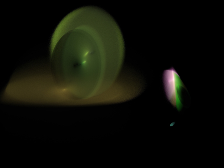 Digital Fractal on Blackの写真素材