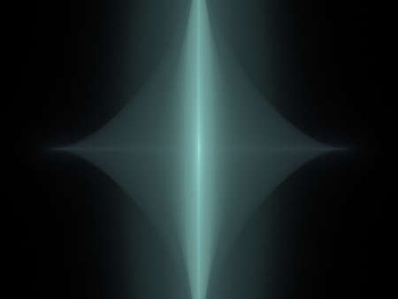 Digital Fractal on Black
