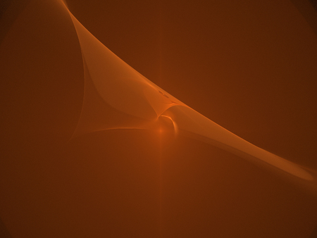 Digital Fractal on Blackの写真素材