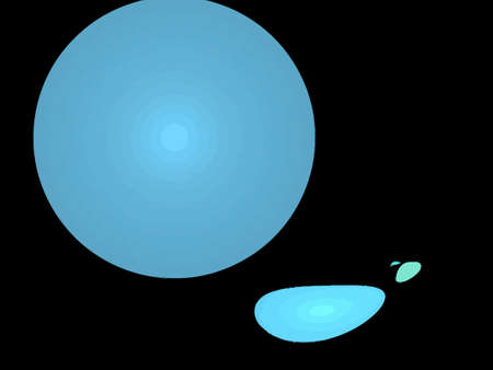 Vector Illustration of digital fractalのイラスト素材