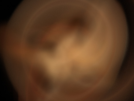 Digital Fractal on Blackの写真素材