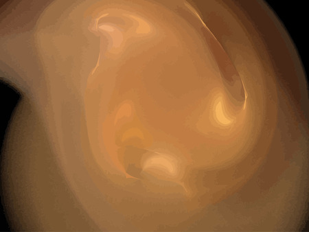 Vector Illustration of digital fractalのイラスト素材