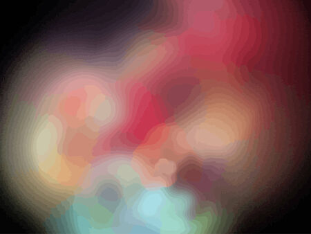 Vector Illustration of digital fractalのイラスト素材