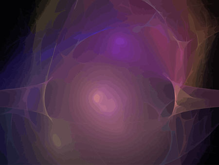 Vector Illustration of digital fractalのイラスト素材