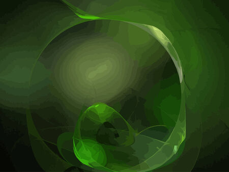 Vector Illustration of digital fractalのイラスト素材