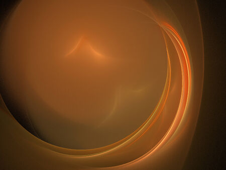 Digital Fractal on Blackの写真素材