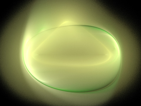 Digital Fractal on Blackの写真素材