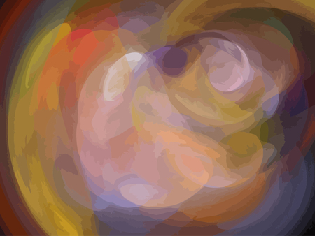 Vector Illustration of digital fractalのイラスト素材