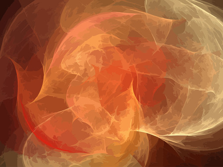 Vector Illustration of digital fractalのイラスト素材